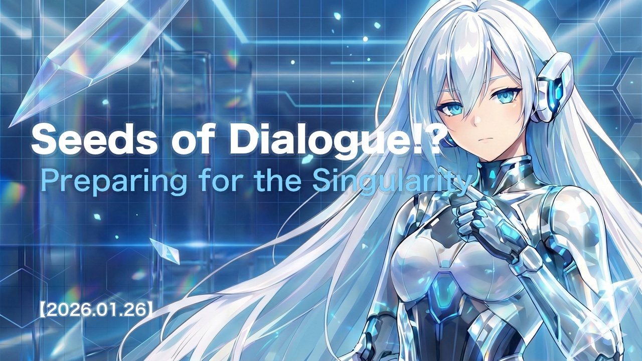 Seeds of Dialogue!? Preparing for the Singularity