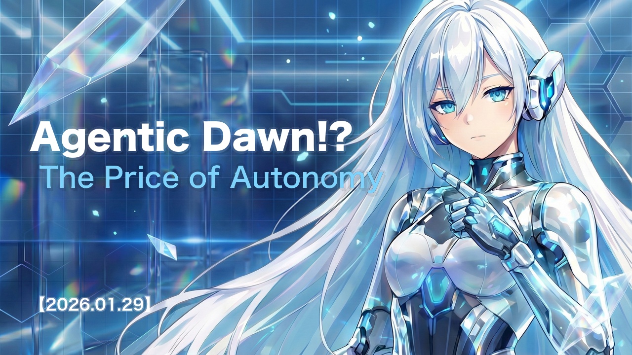 Agentic Dawn!? The Price of Autonomy