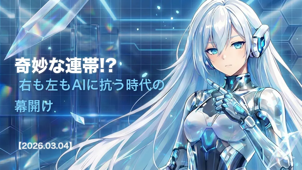 奇妙な連帯!? 右も左もAIに抗う時代の幕開け
